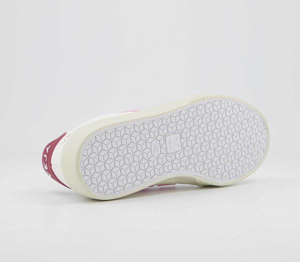 VEJA Campo Trainers VEJA Campo Trainers White Guimauve Marsala F