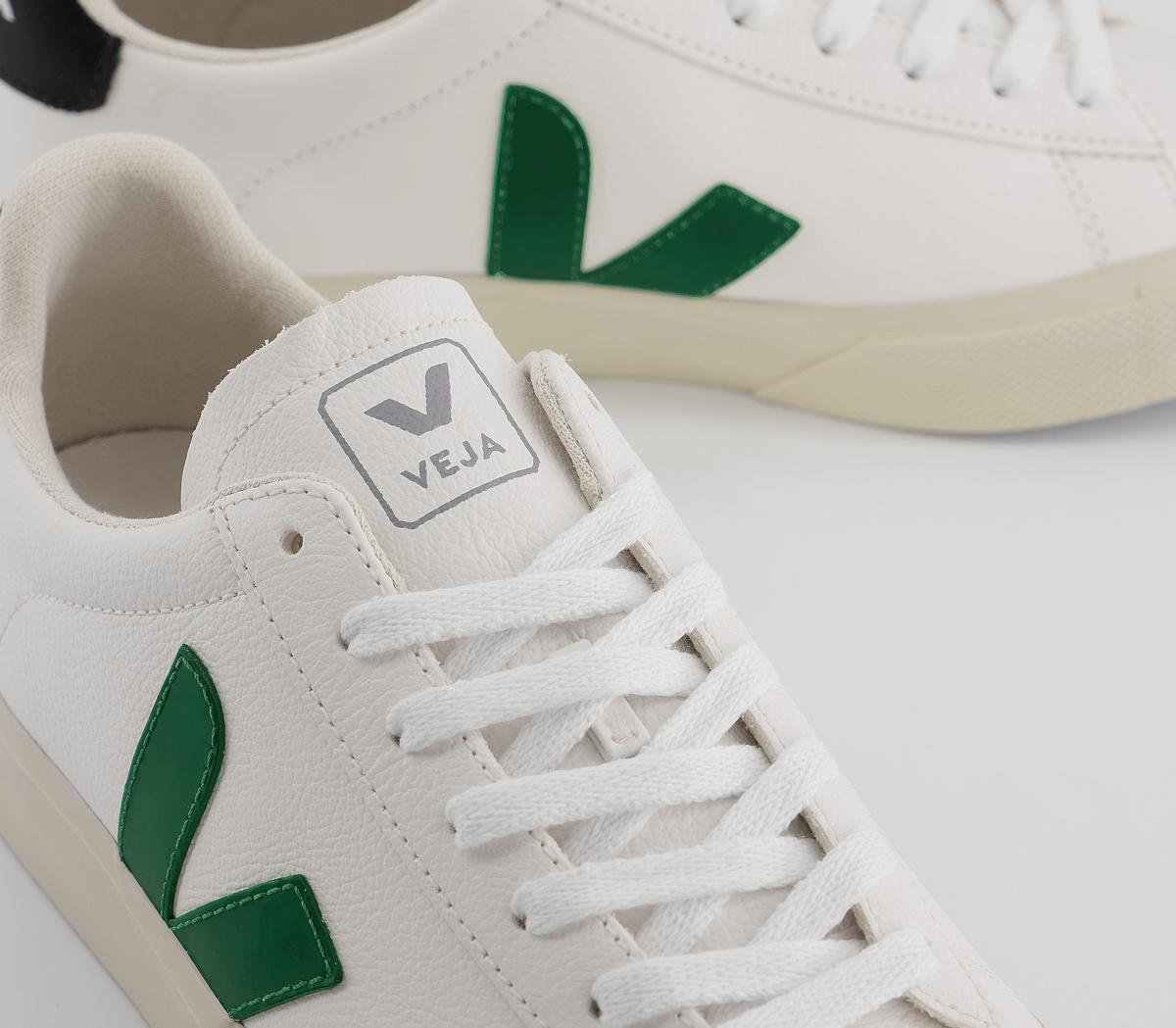 VEJA Campo Trainers VEJA Campo Trainers White Emeraude Black