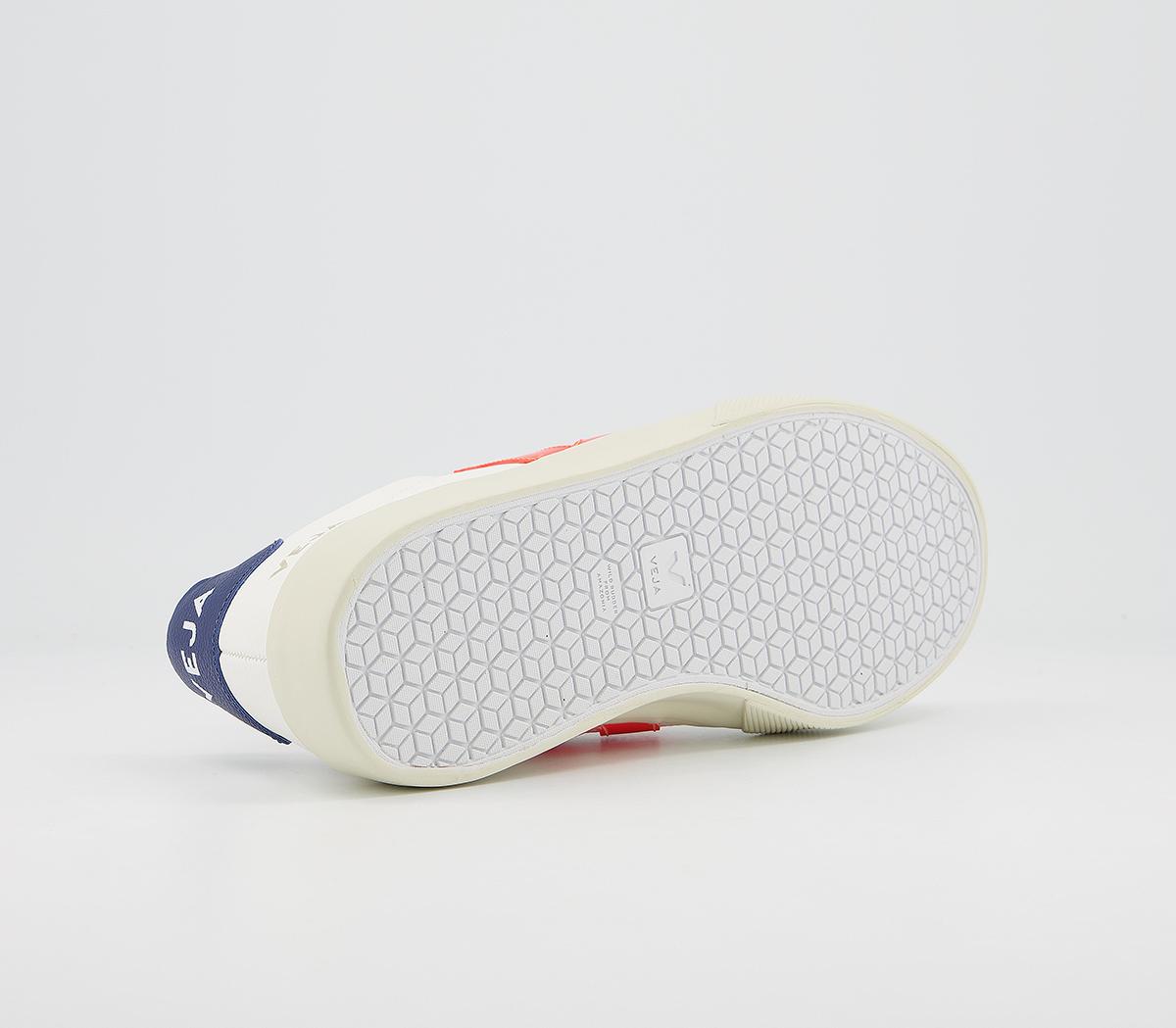VEJACampo TrainersWhite Orange Fluo Cobalt