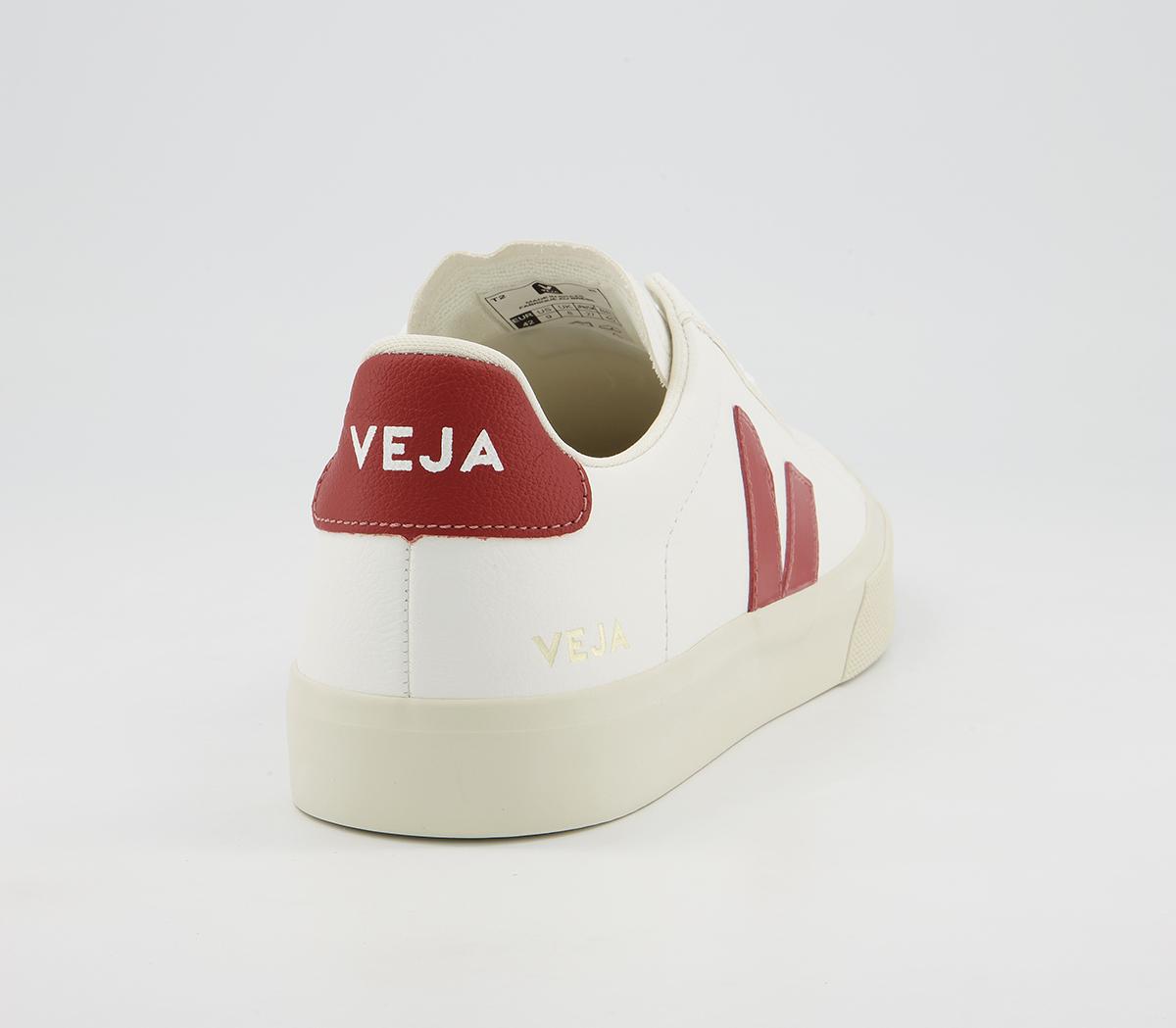 VEJA Campo Trainers VEJA Campo Trainers White Rouille