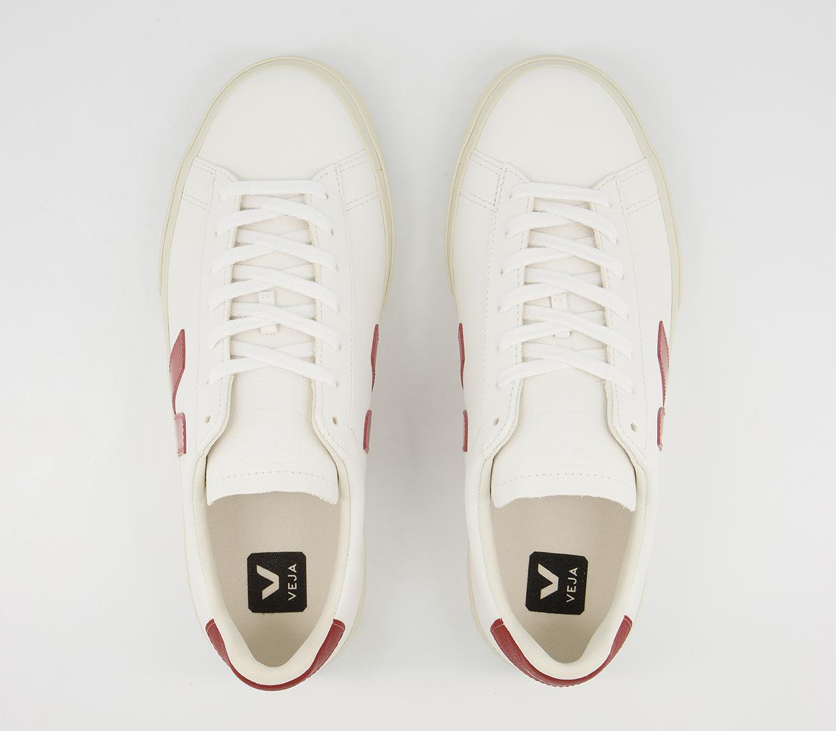 VEJA Campo Trainers VEJA Campo Trainers White Rouille