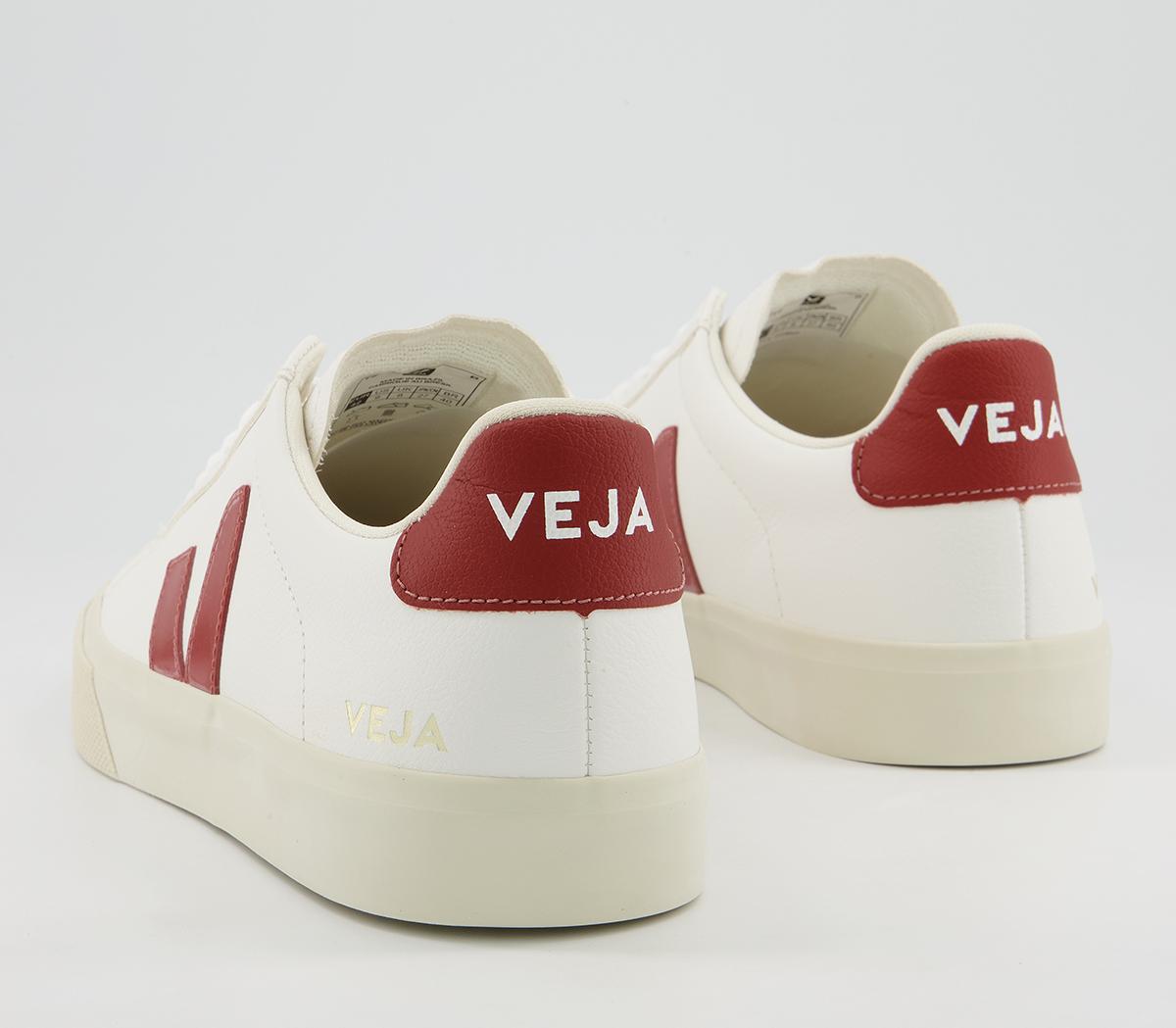 VEJA Campo Trainers VEJA Campo Trainers White Rouille