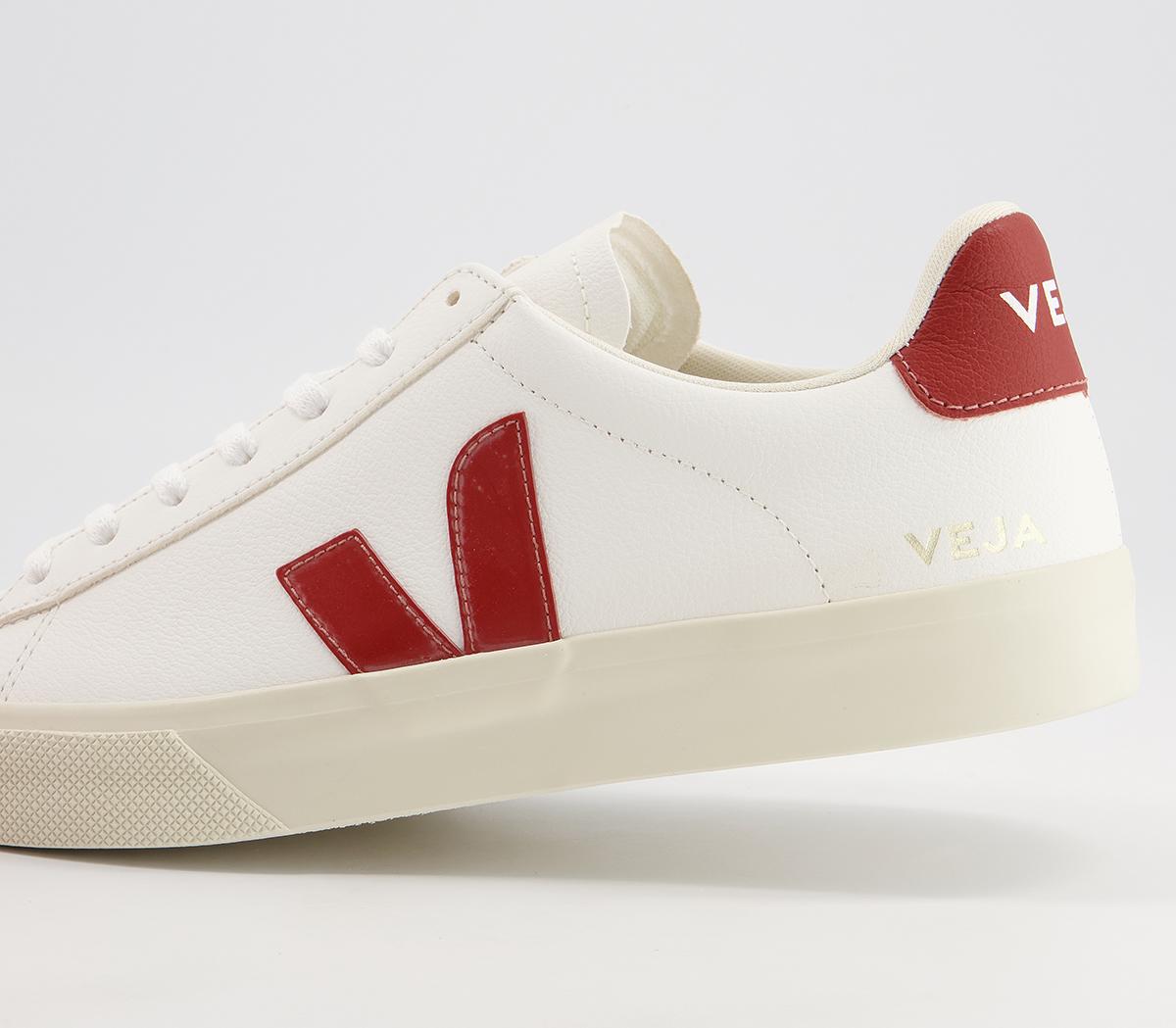 VEJA Campo Trainers VEJA Campo Trainers White Rouille