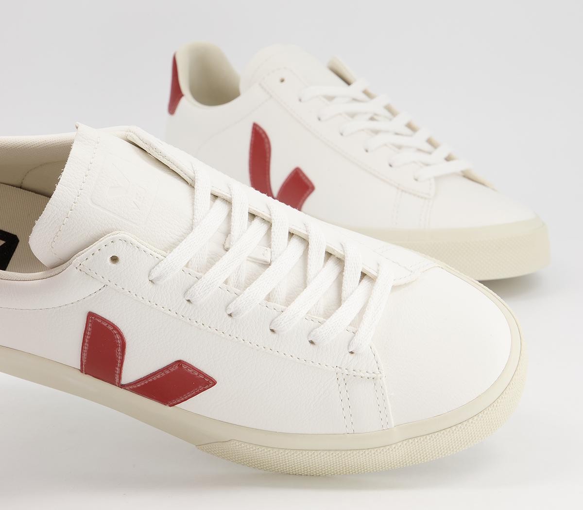 VEJA Campo Trainers VEJA Campo Trainers White Rouille