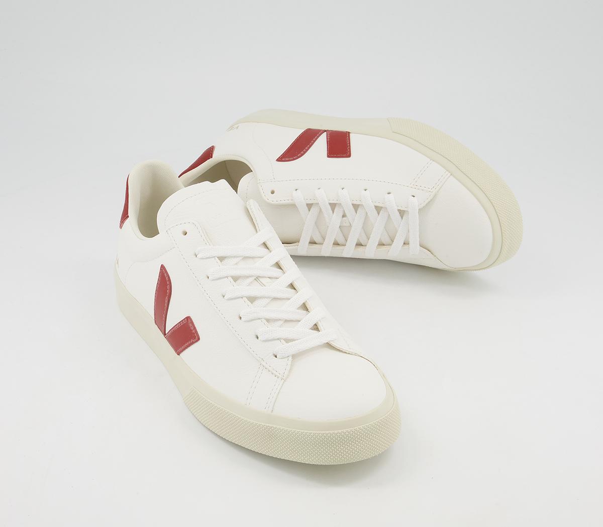 VEJA Campo Trainers VEJA Campo Trainers White Rouille