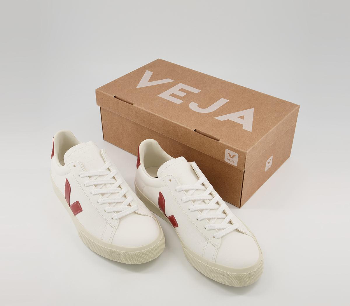 VEJA Campo Trainers VEJA Campo Trainers White Rouille