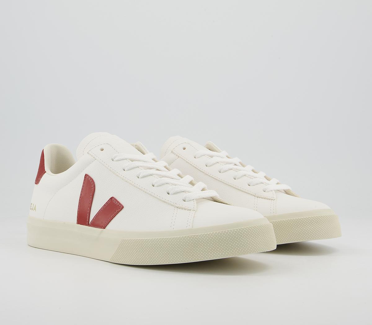 VEJA Campo Trainers VEJA Campo Trainers White Rouille