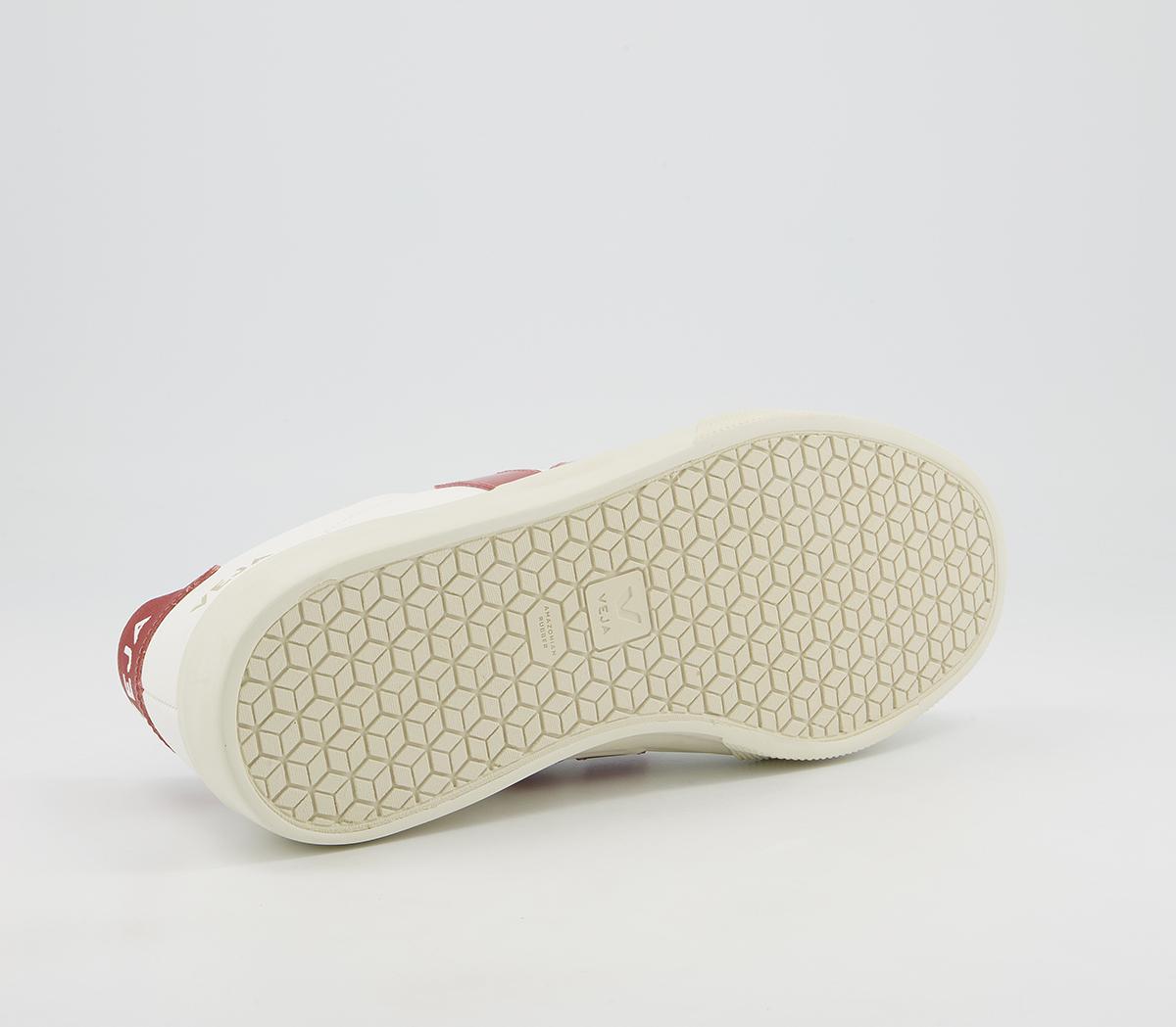 VEJA Campo Trainers VEJA Campo Trainers White Rouille