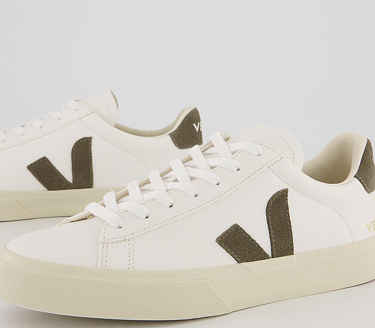 VEJA Campo Trainers VEJA Campo Trainers White Khaki F