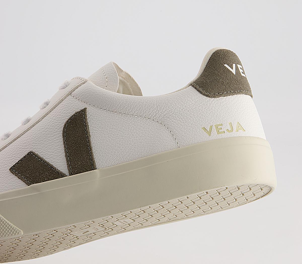 VEJA Campo Trainers VEJA Campo Trainers White Khaki F