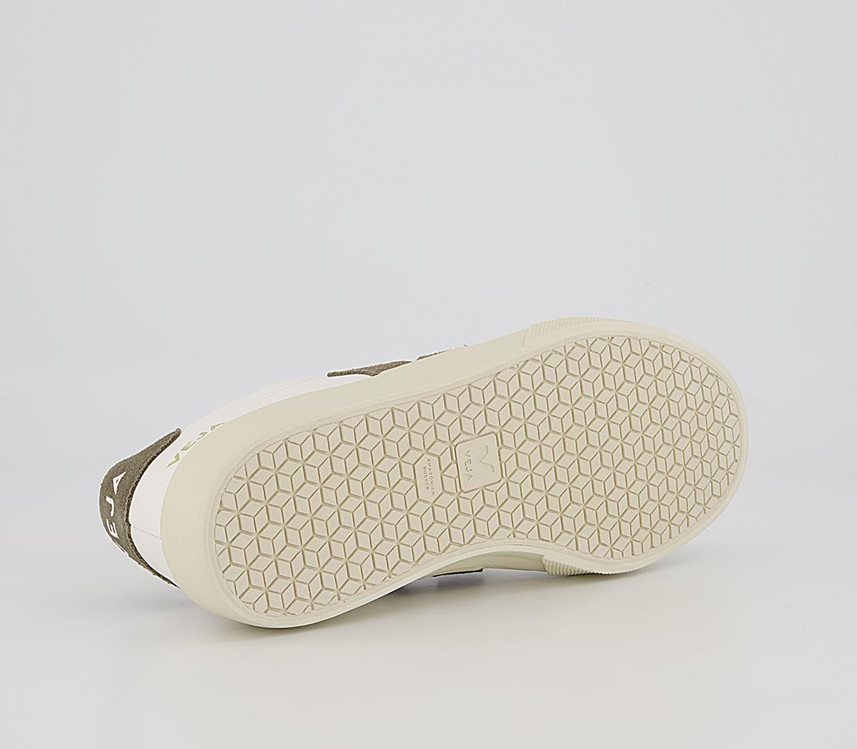 VEJA Campo Trainers VEJA Campo Trainers White Khaki F