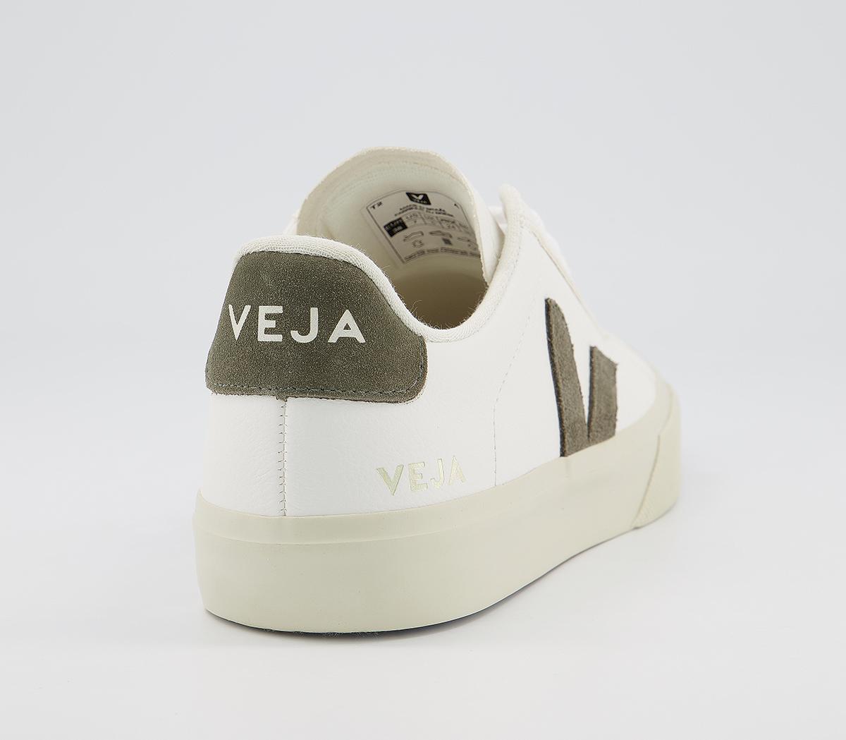 VEJA Campo Trainers VEJA Campo Trainers Extra White Kaki F