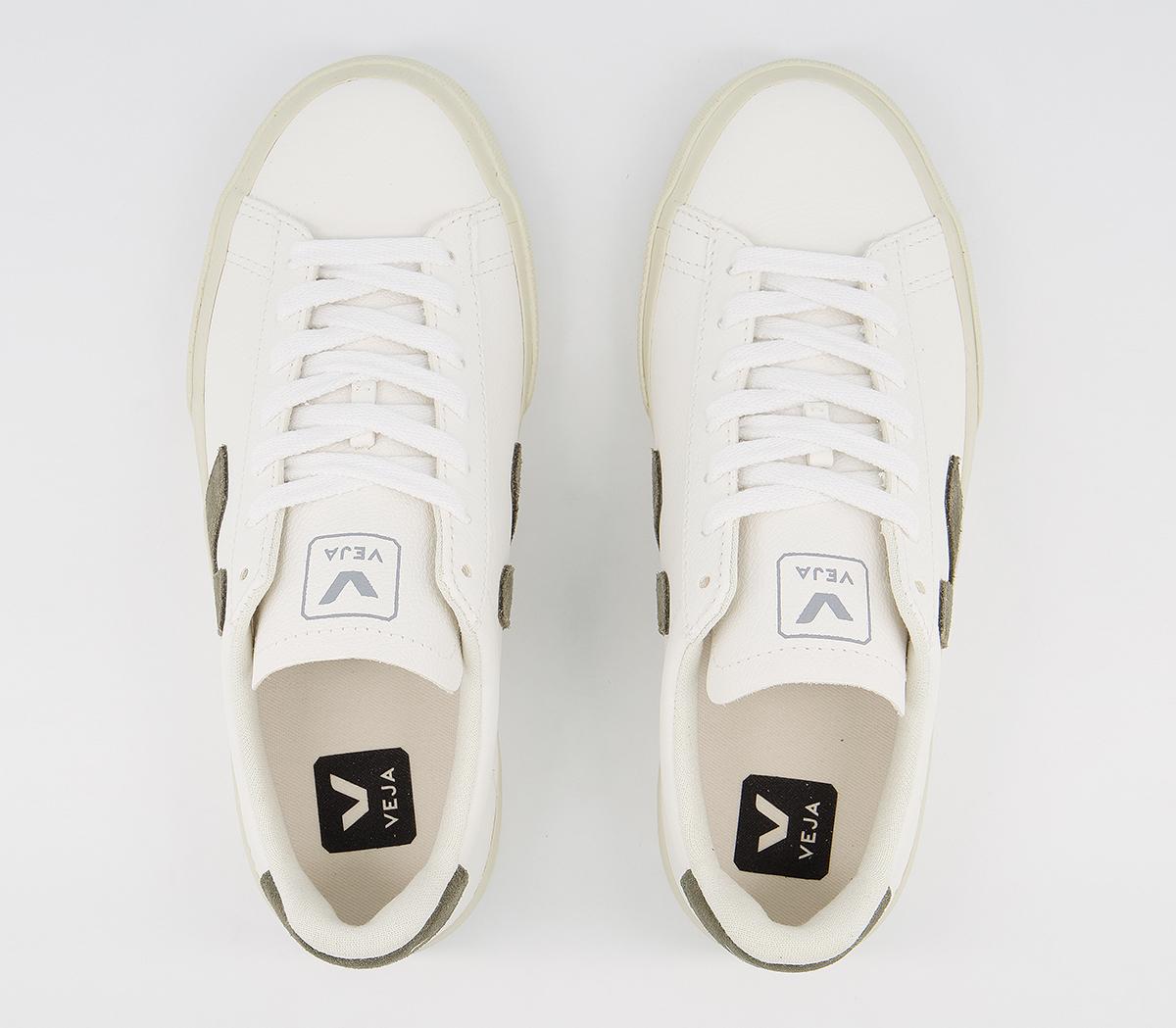 VEJA Campo Trainers VEJA Campo Trainers Extra White Kaki F
