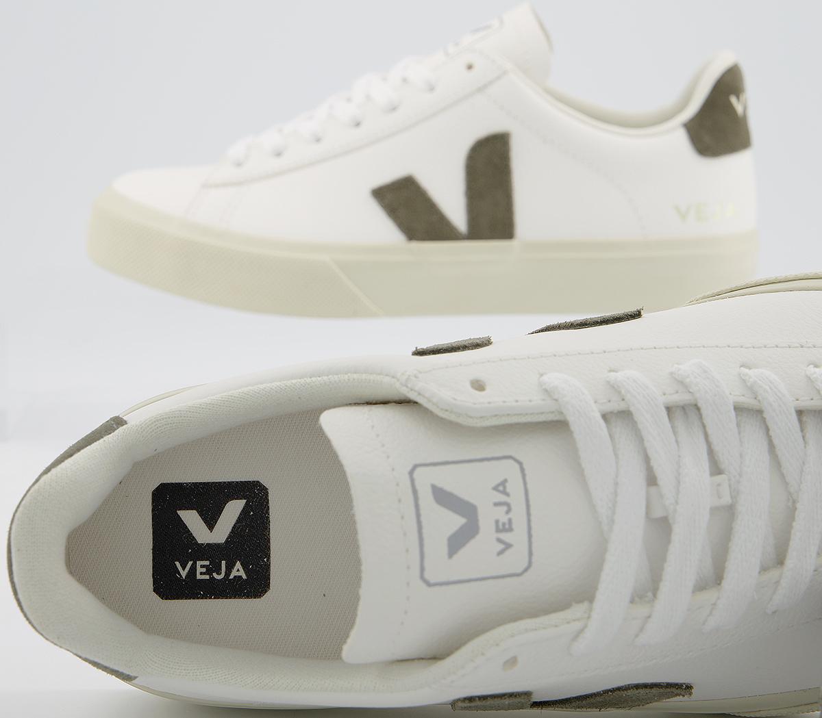 VEJA Campo Trainers VEJA Campo Trainers Extra White Kaki F