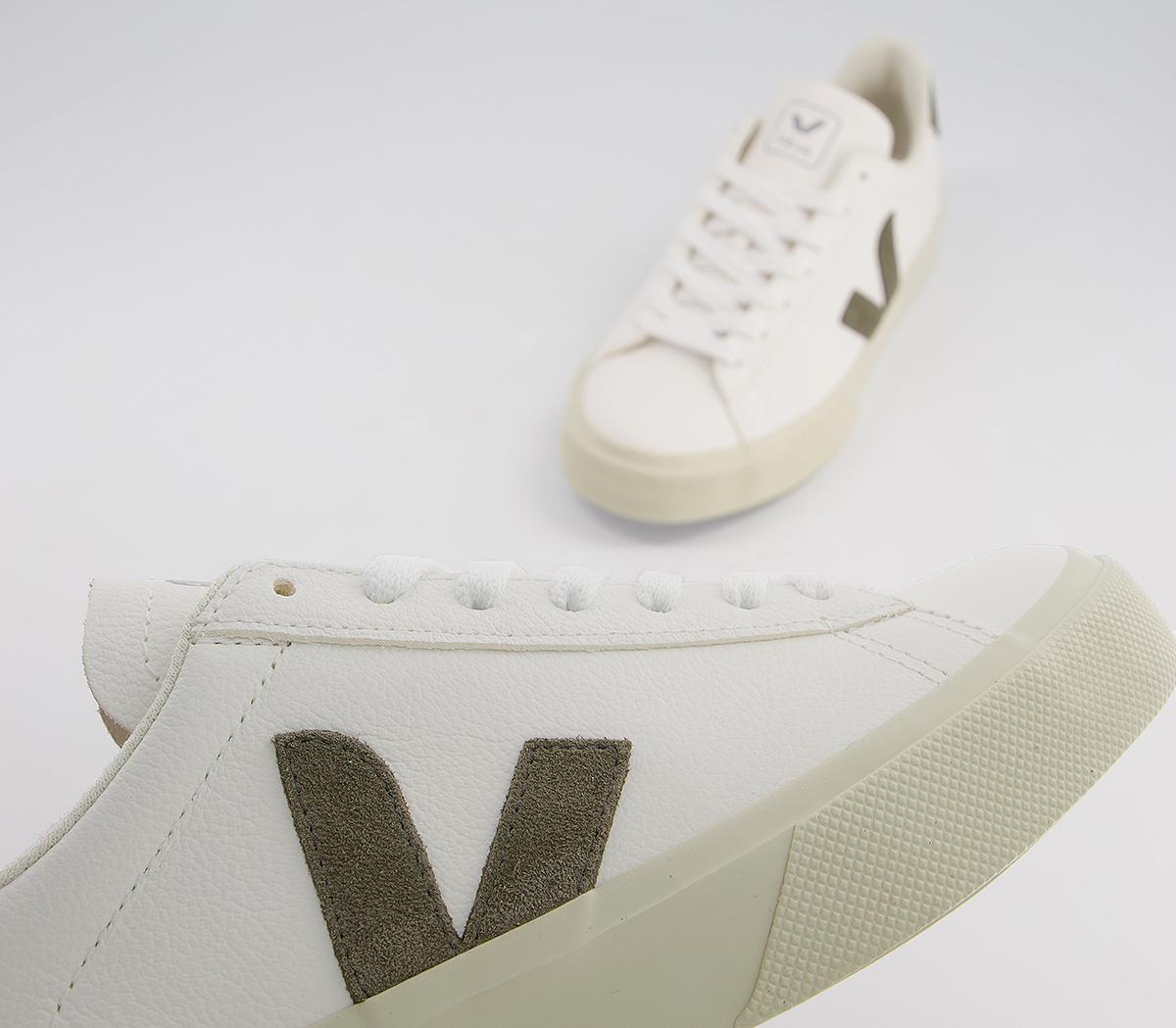 VEJA Campo Trainers VEJA Campo Trainers Extra White Kaki F