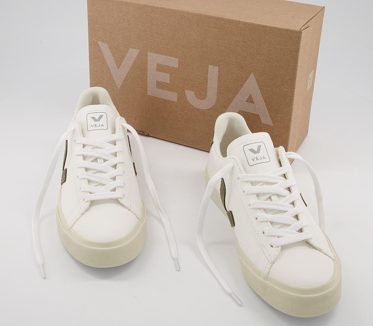 VEJA Campo Trainers VEJA Campo Trainers Extra White Kaki F