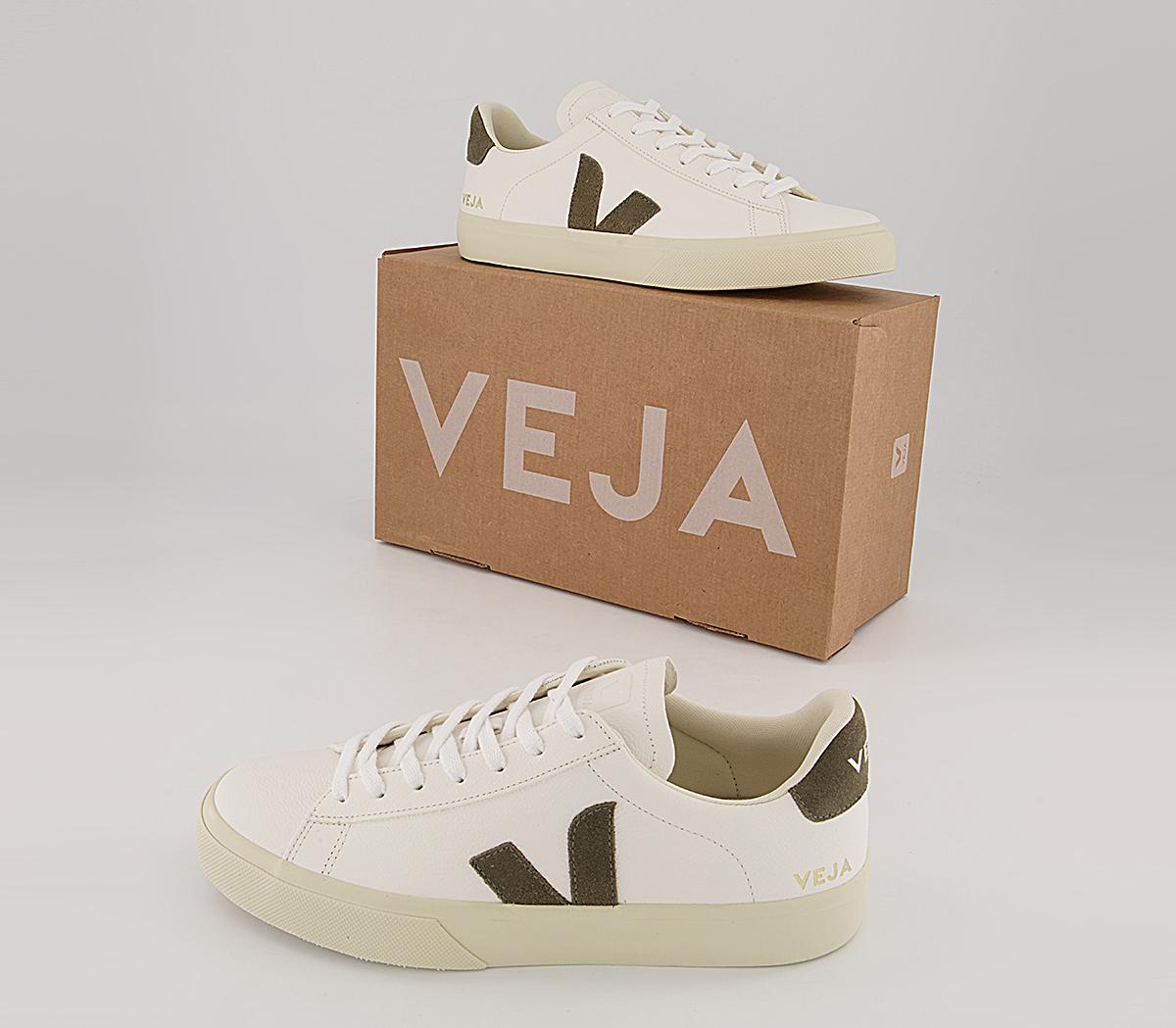 VEJA Campo Trainers VEJA Campo Trainers Extra White Kaki F