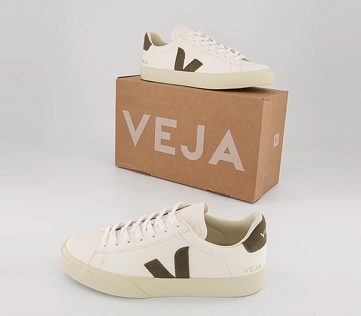 VEJA Campo Trainers VEJA Campo Trainers Extra White Kaki
