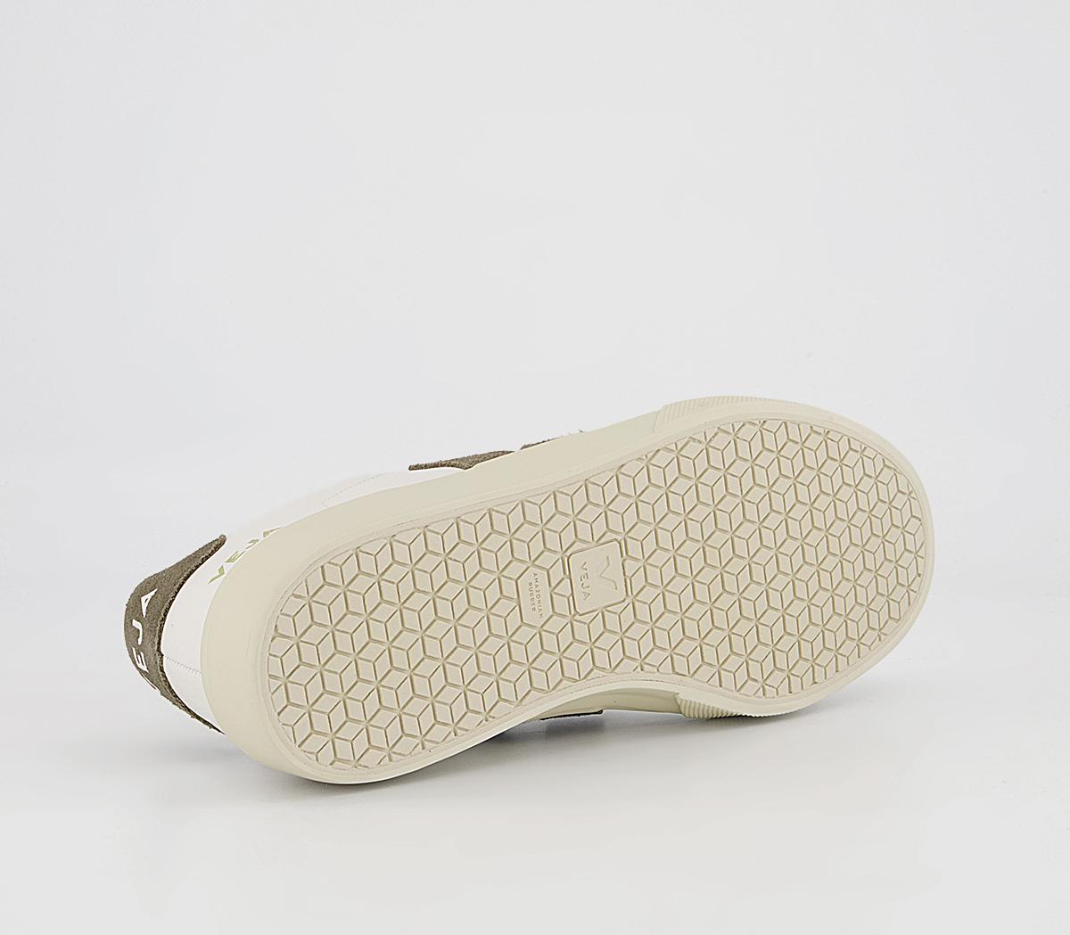 VEJA Campo Trainers VEJA Campo Trainers Extra White Kaki
