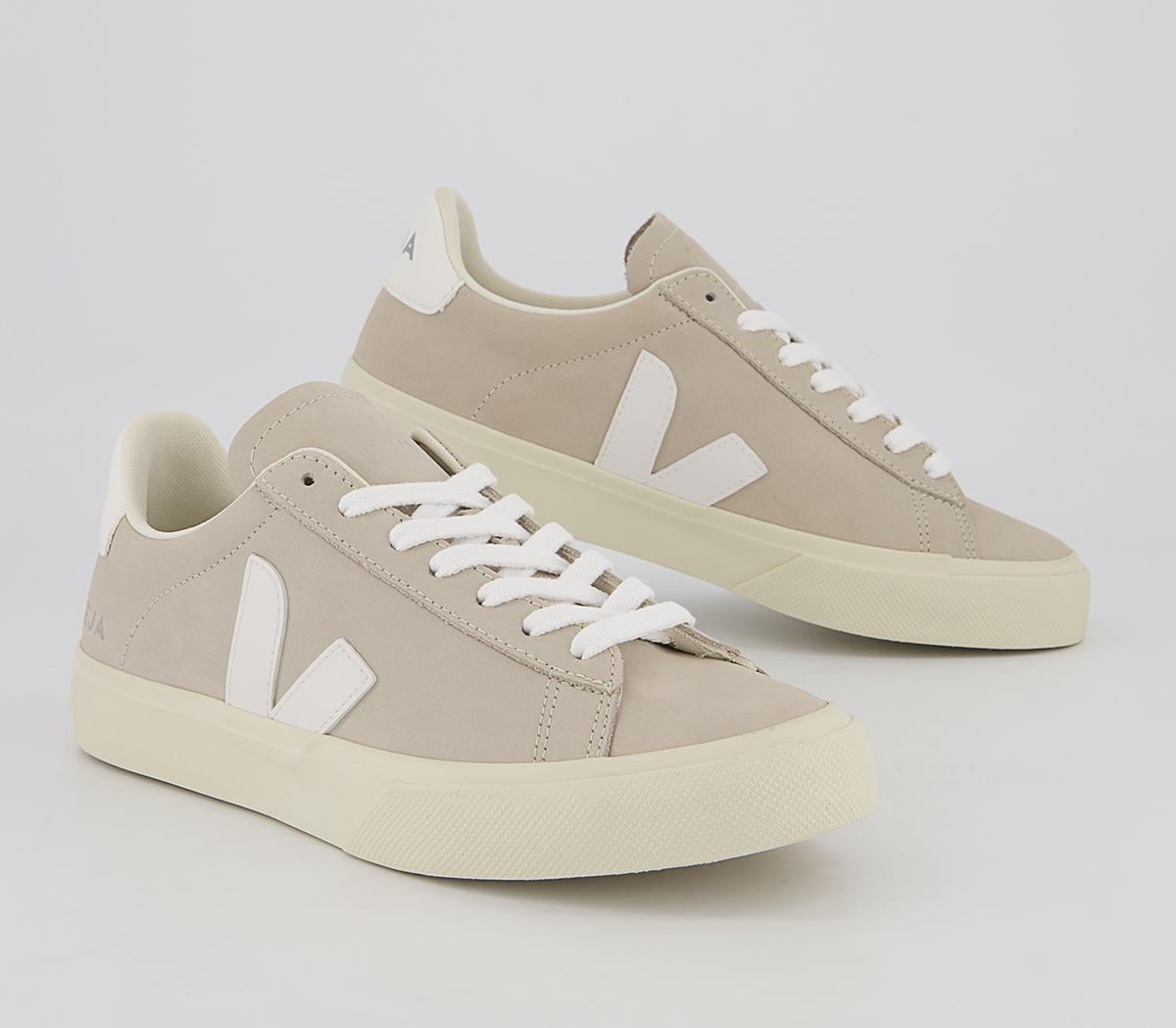 VEJA Campo Trainers VEJA Campo Trainers Natural White Nubuck