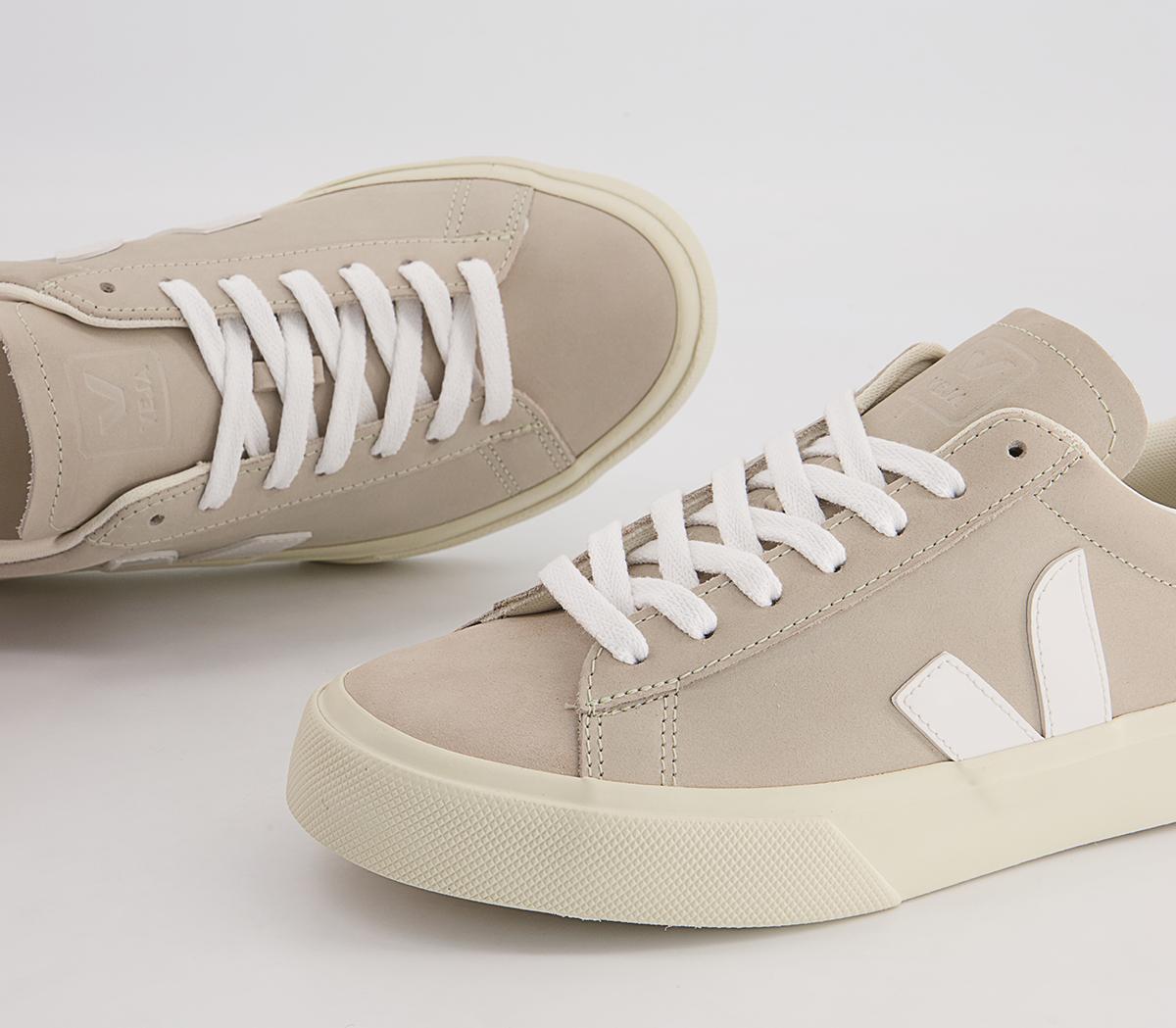 VEJA Campo Trainers VEJA Campo Trainers Natural White Nubuck