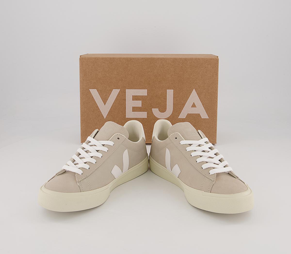 VEJA Campo Trainers VEJA Campo Trainers Natural White Nubuck