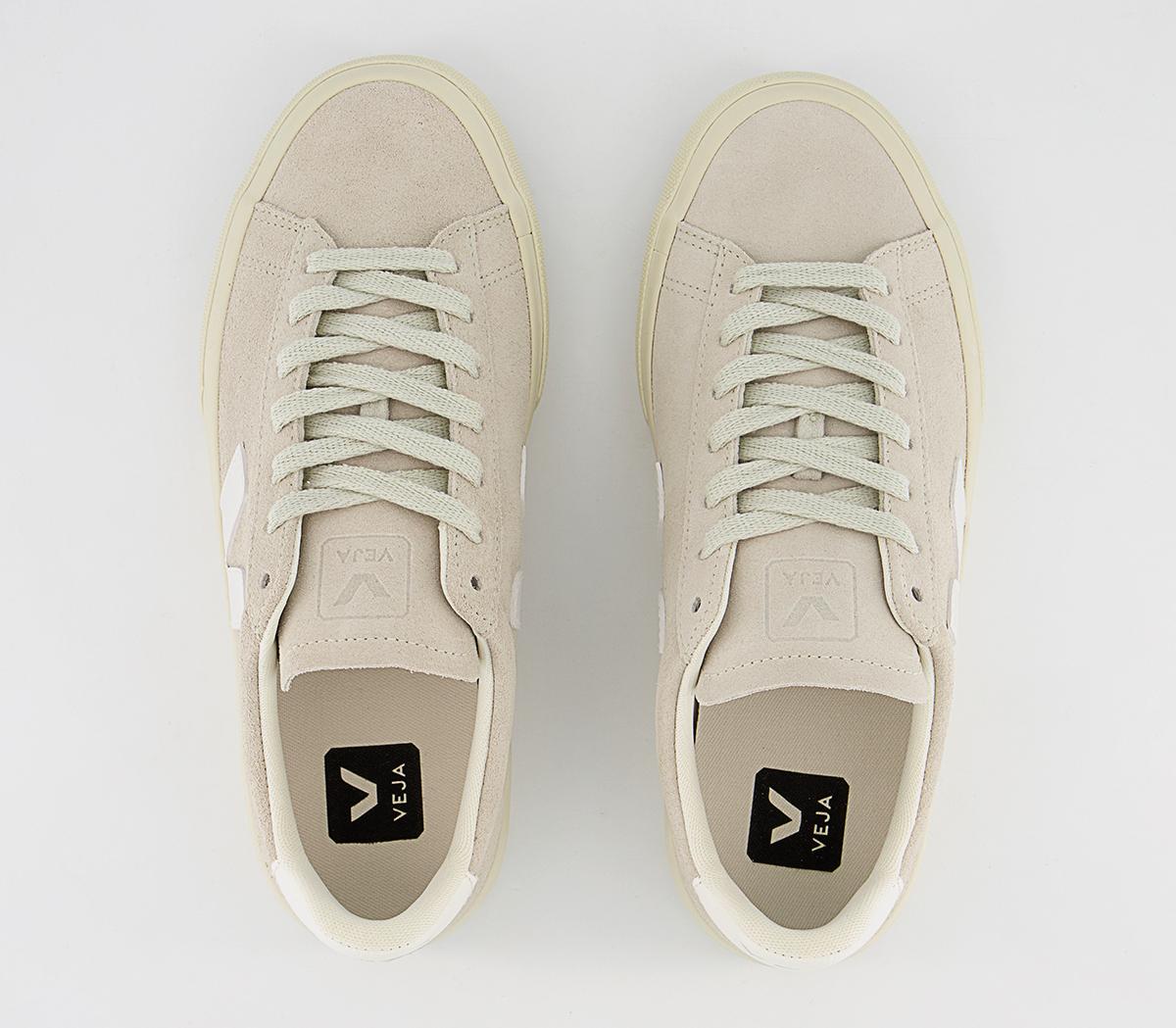VEJA Campo Trainers VEJA Campo Trainers Natural White Suede F