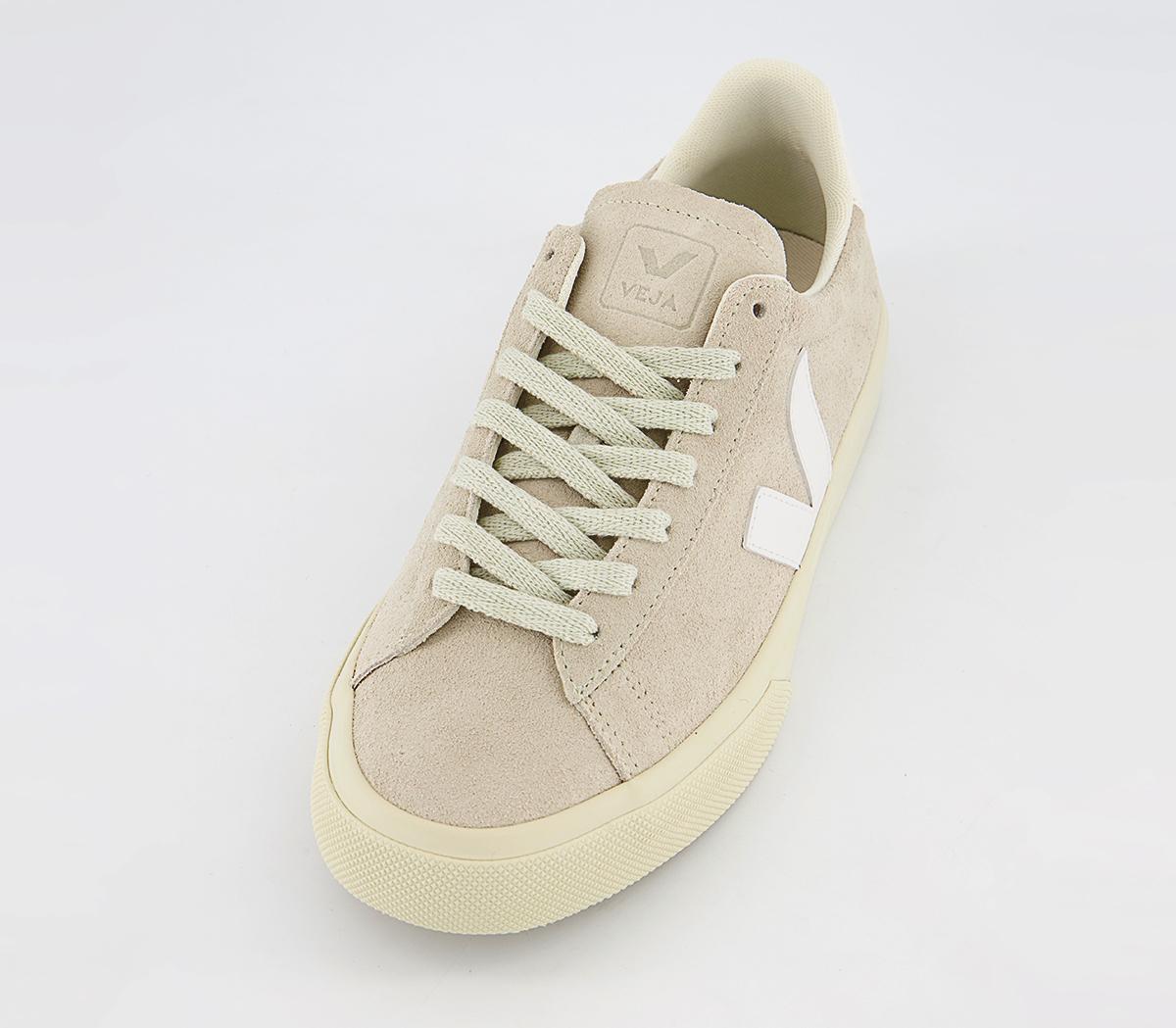 VEJA Campo Trainers VEJA Campo Trainers Natural White Suede F