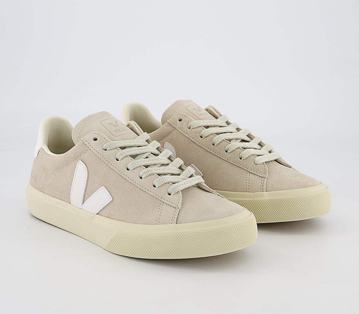VEJA Campo Trainers VEJA Campo Trainers Natural White Suede F