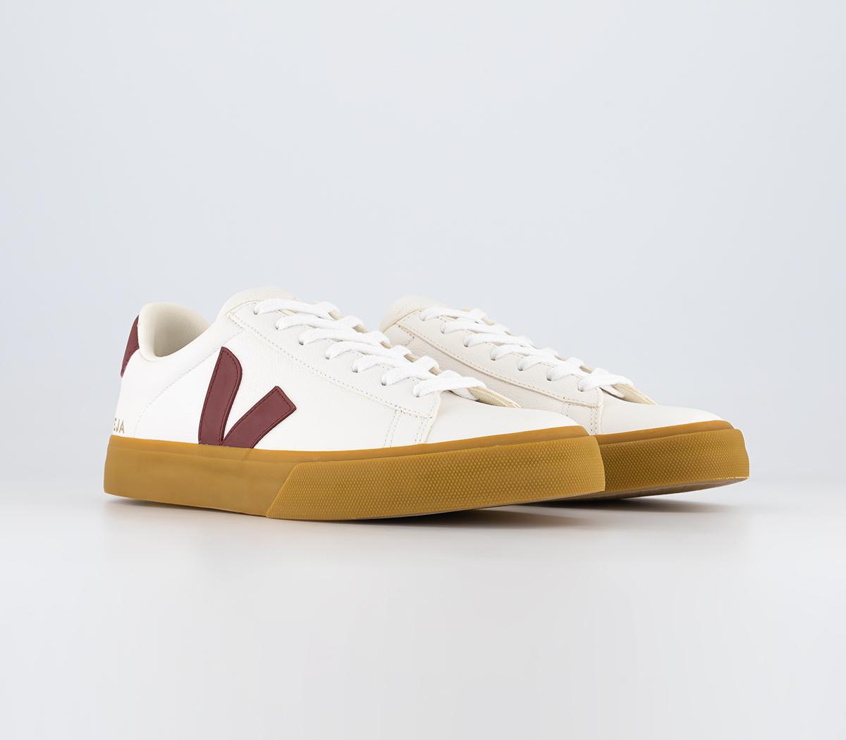 Veja Campo Trainers Extra White Marsala Natural, 10