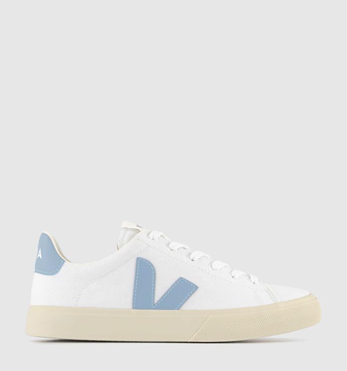 VEJA Campo Trainers White Steel F