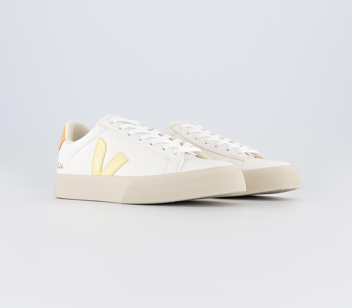 VEJACampo Trainers White Sun Peach F