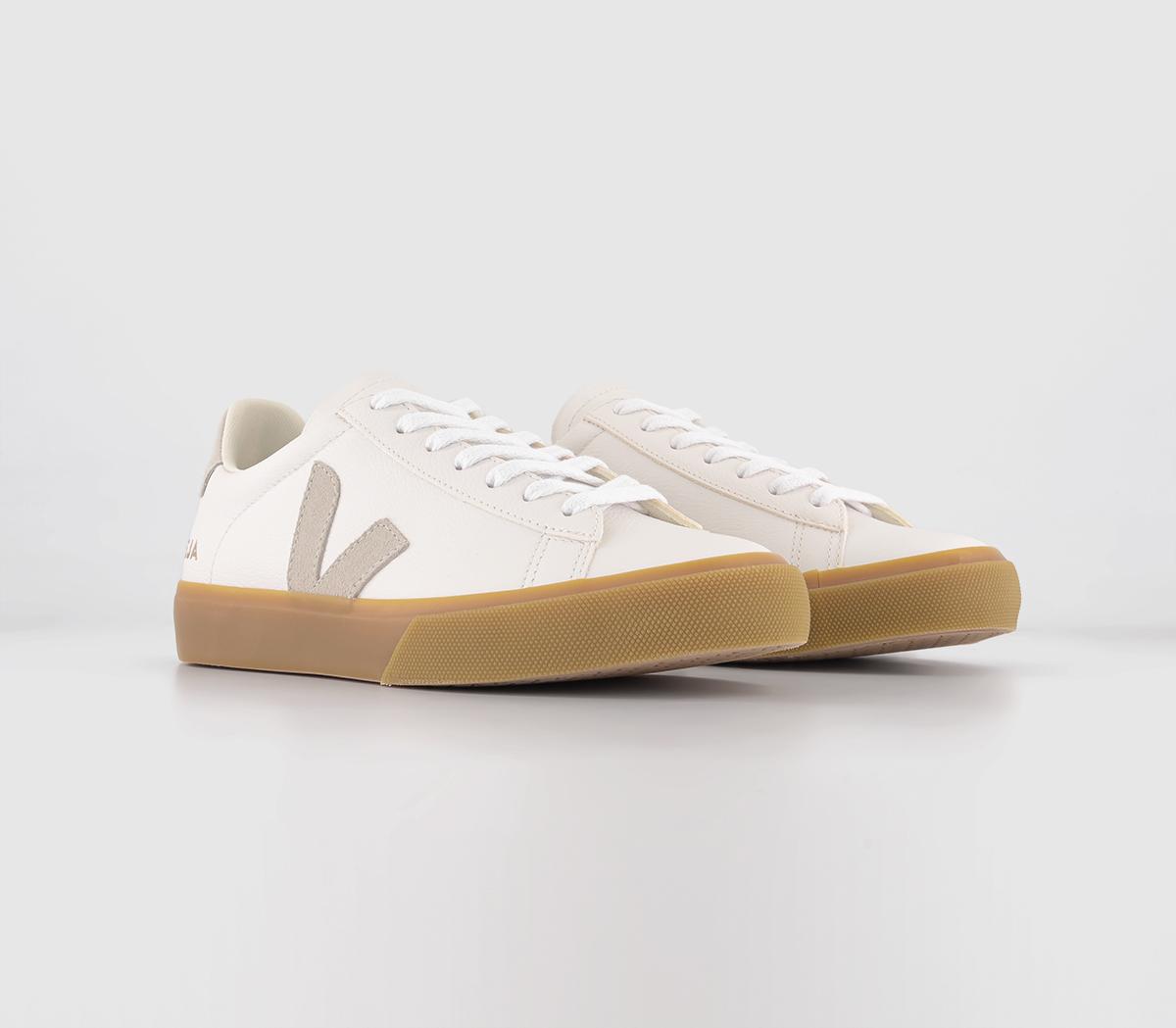 Veja Womens Campo Trainers Extra White Natural Natural F, 5