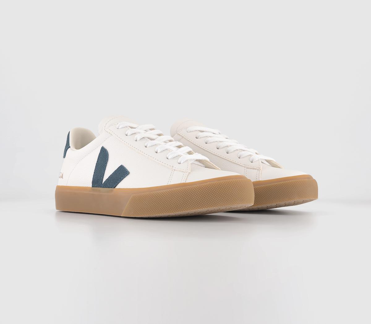 Veja Womens Campo Trainers Extra White California Natural F, 4