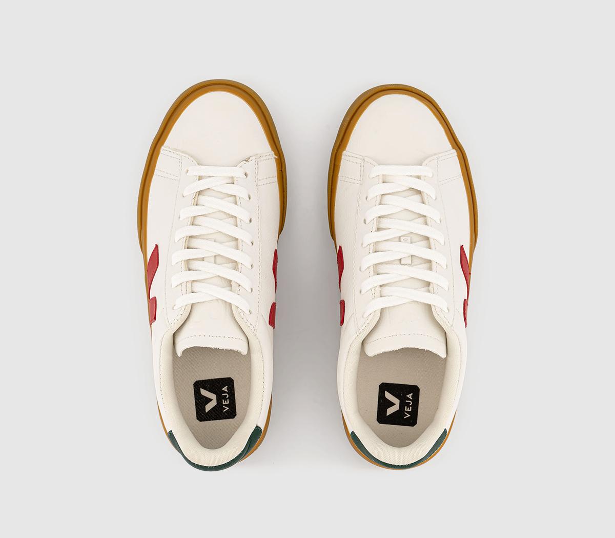 VEJACampo TrainersExtra White Pekin Poker Gum