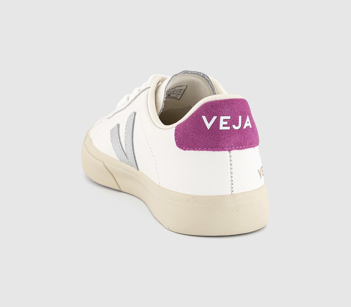 VEJACampo TrainersWhite Silver Ultraviolet F