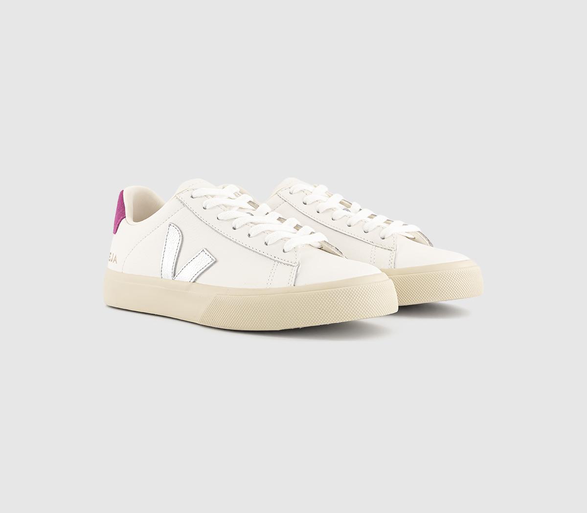 VEJACampo TrainersWhite Silver Ultraviolet F