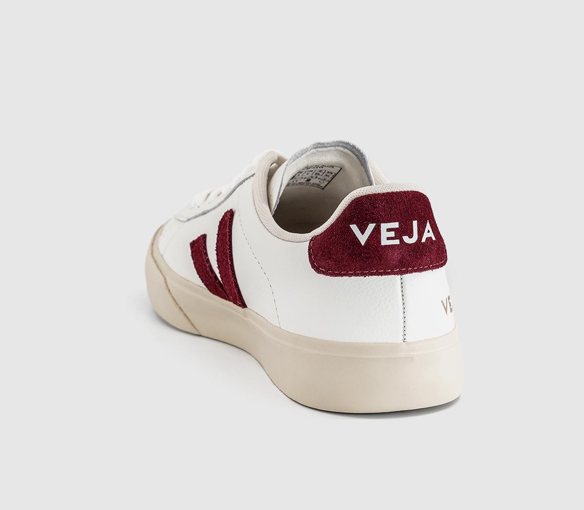 VEJACampo TrainersWhite Grenat F