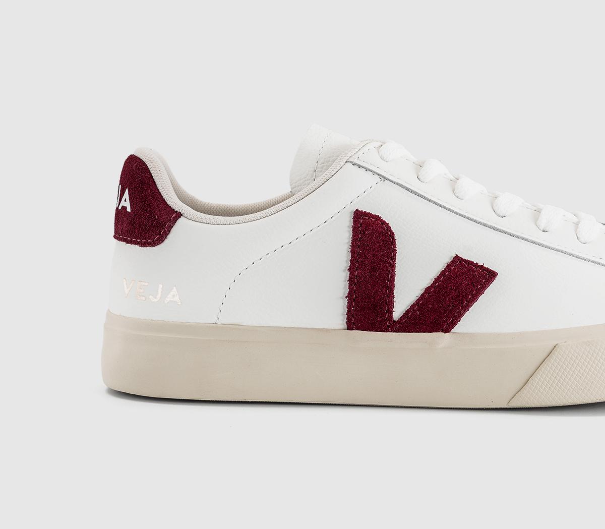 VEJACampo TrainersWhite Grenat F