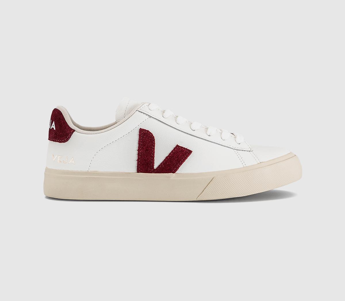 VEJACampo TrainersWhite Grenat