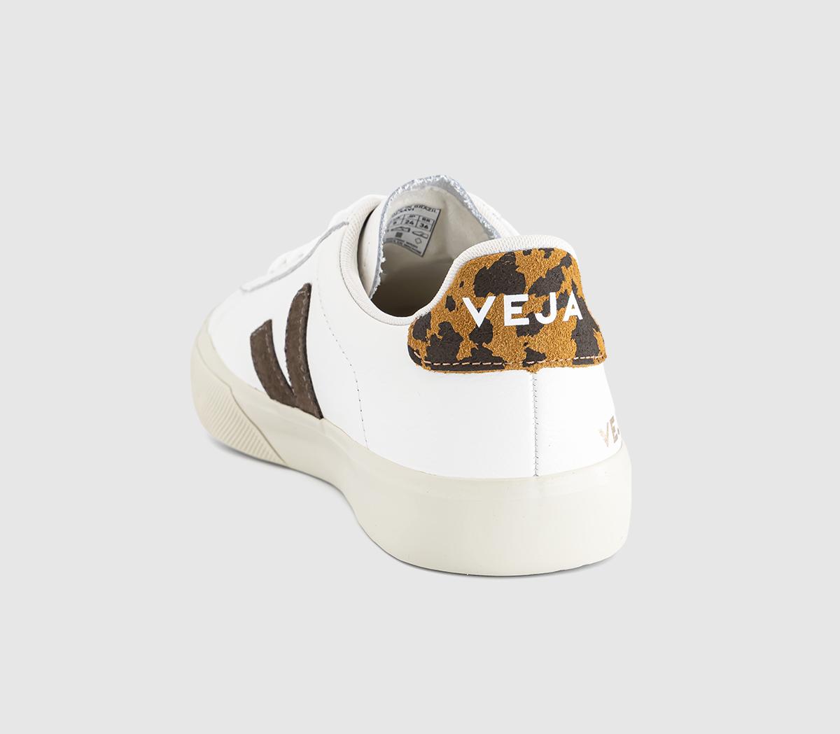 VEJACampo TrainersWhite Camel Wild Country Leopard