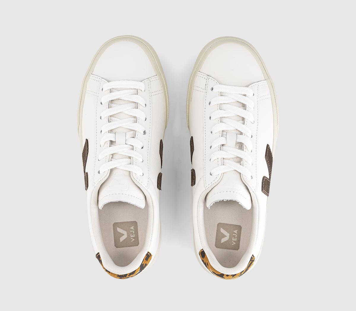 VEJACampo TrainersWhite Camel Wild Country Leopard