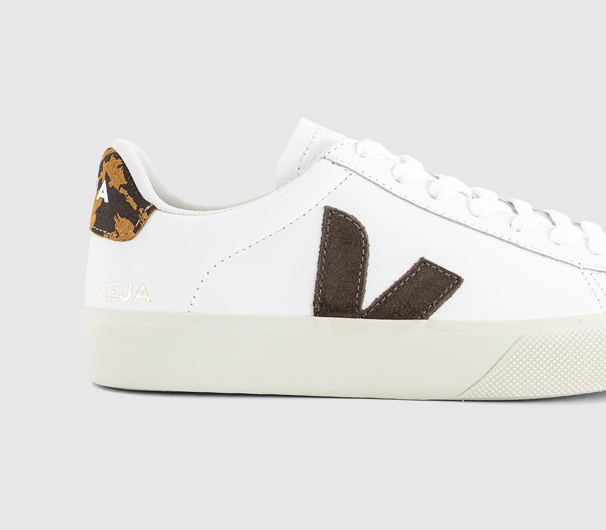 VEJACampo TrainersWhite Camel Wild Country Leopard