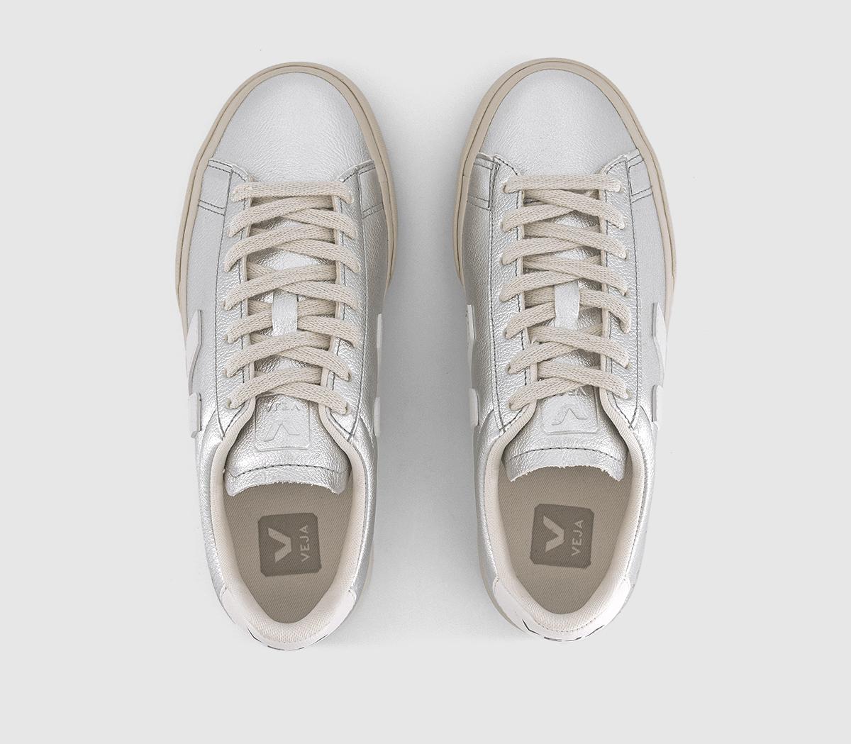 veja campo silver trainers