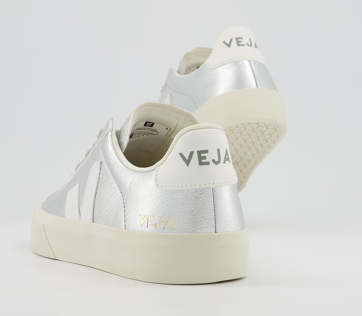 VEJA Campo Trainers VEJA Campo Trainers Silver White F