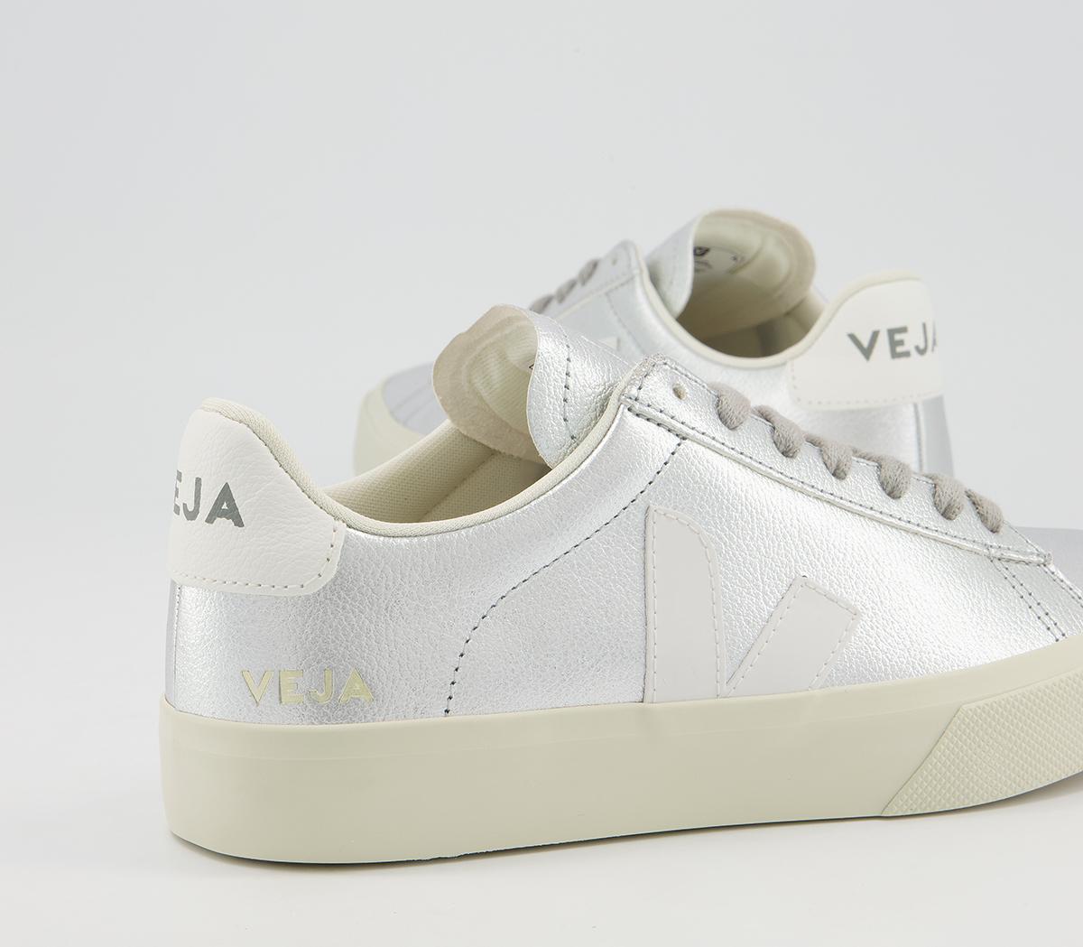 VEJA Campo Trainers VEJA Campo Trainers Silver White F