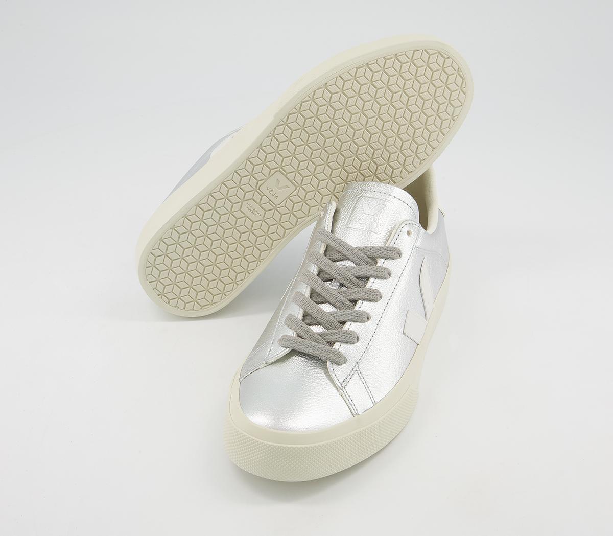 VEJA Campo Trainers VEJA Campo Trainers Silver White F