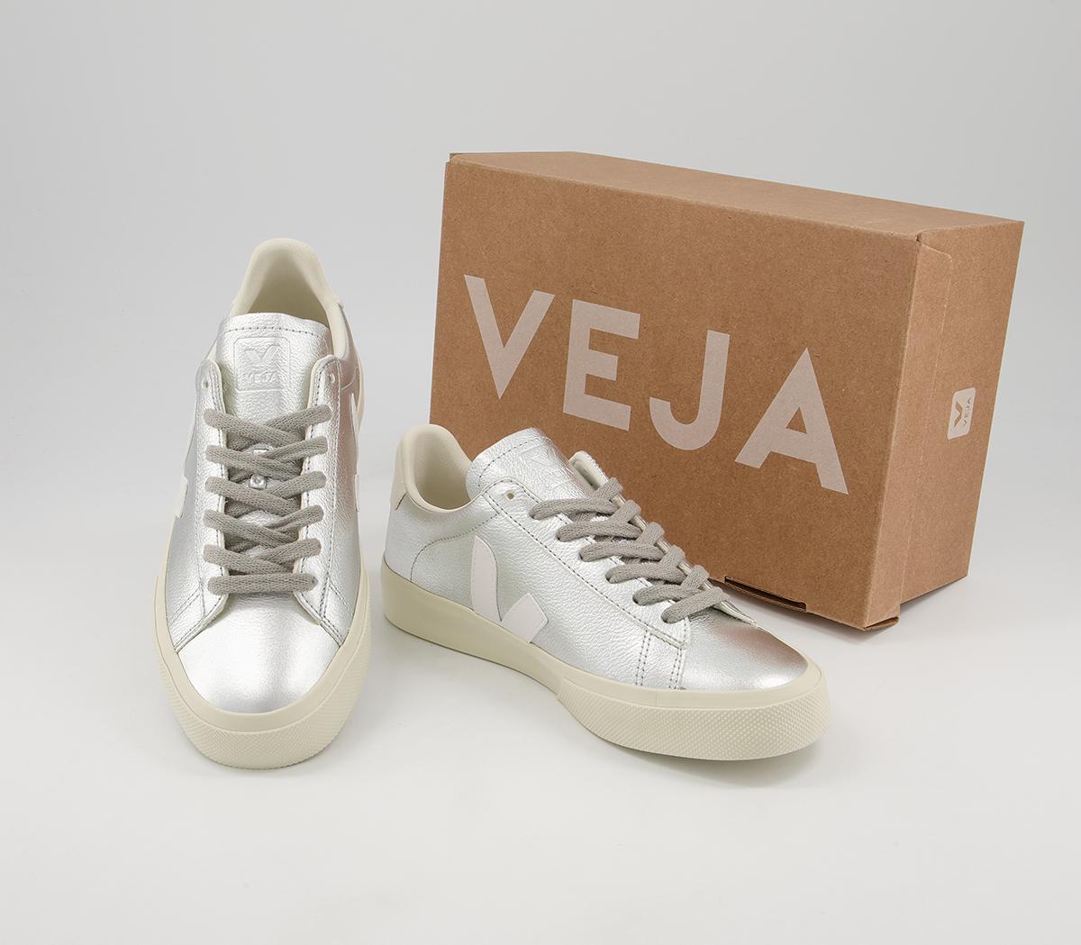 VEJA Campo Trainers VEJA Campo Trainers Silver White F