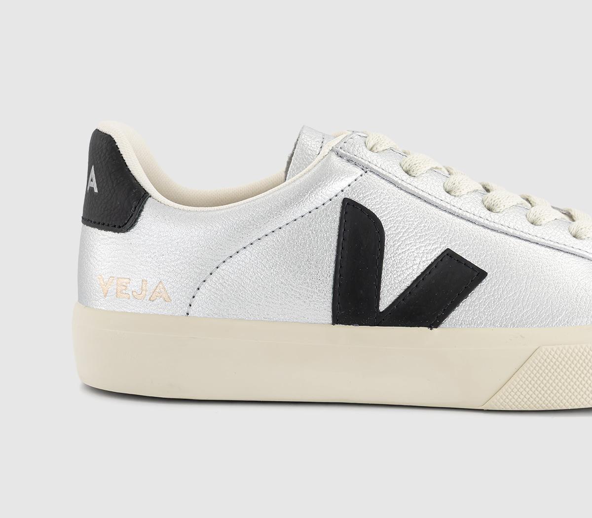 VEJACampo TrainersSilver Black F