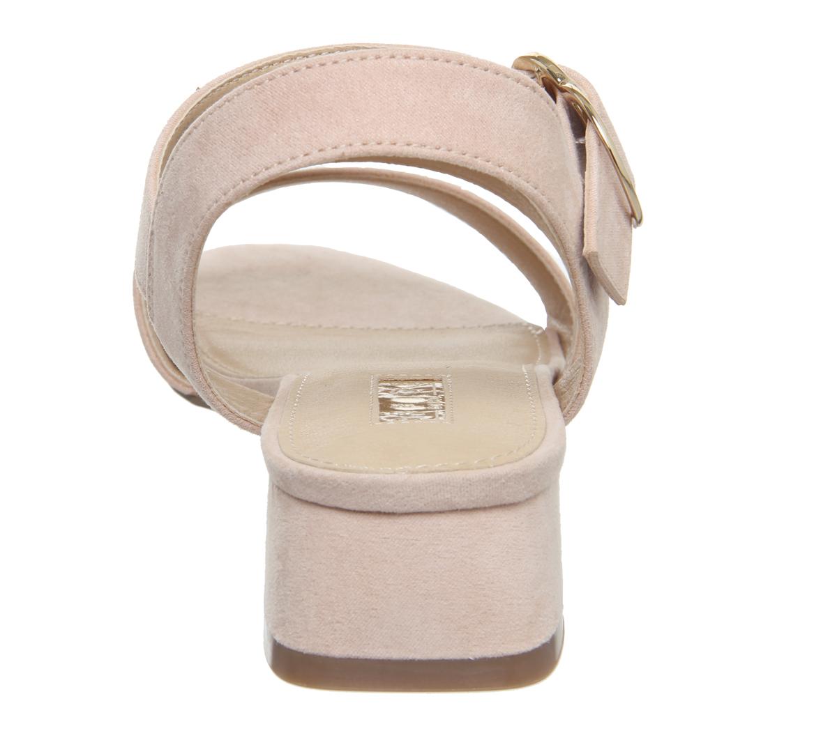 OFFICEMaria Sandal With Flared HeelsBeige